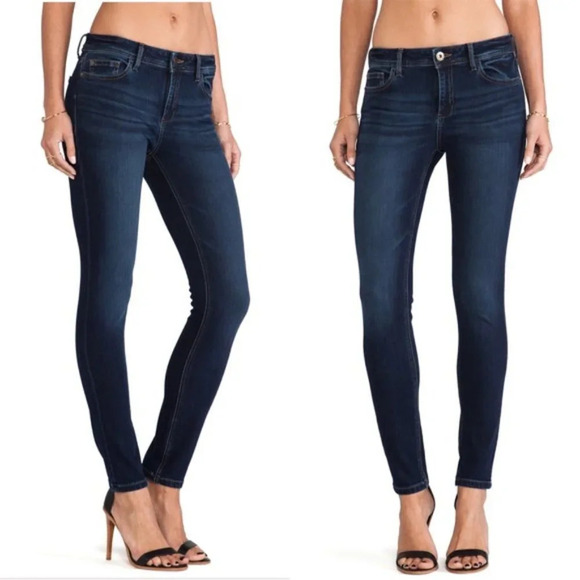 DL1961 NWT Florence Instasculpt Warner Mid Rise Stretch Skinny Jeans Size 27 - Picture 3 of 8